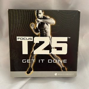 Focus T25 Get It Done DVD Set Alpha + Beta Fitness Workout